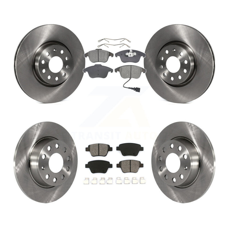 Transit Auto K8S-101282 Disc Brake Kit for 2012-2014 Volkswagen Passat - Front and Rear product image