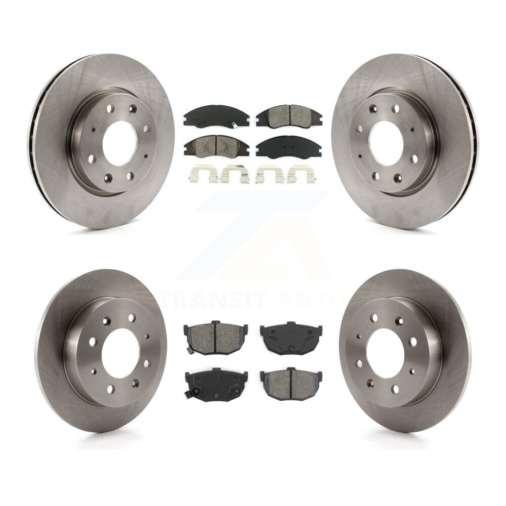 Transit Auto K8S-101283 Disc Brake Kit for 2004-2009 Kia Spectra, Kia Spectra5 - Front and Rear product image
