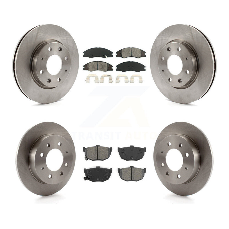Transit Auto K8S-101283 Disc Brake Kit for 2004-2009 Kia Spectra, Kia Spectra5 - Front and Rear product image