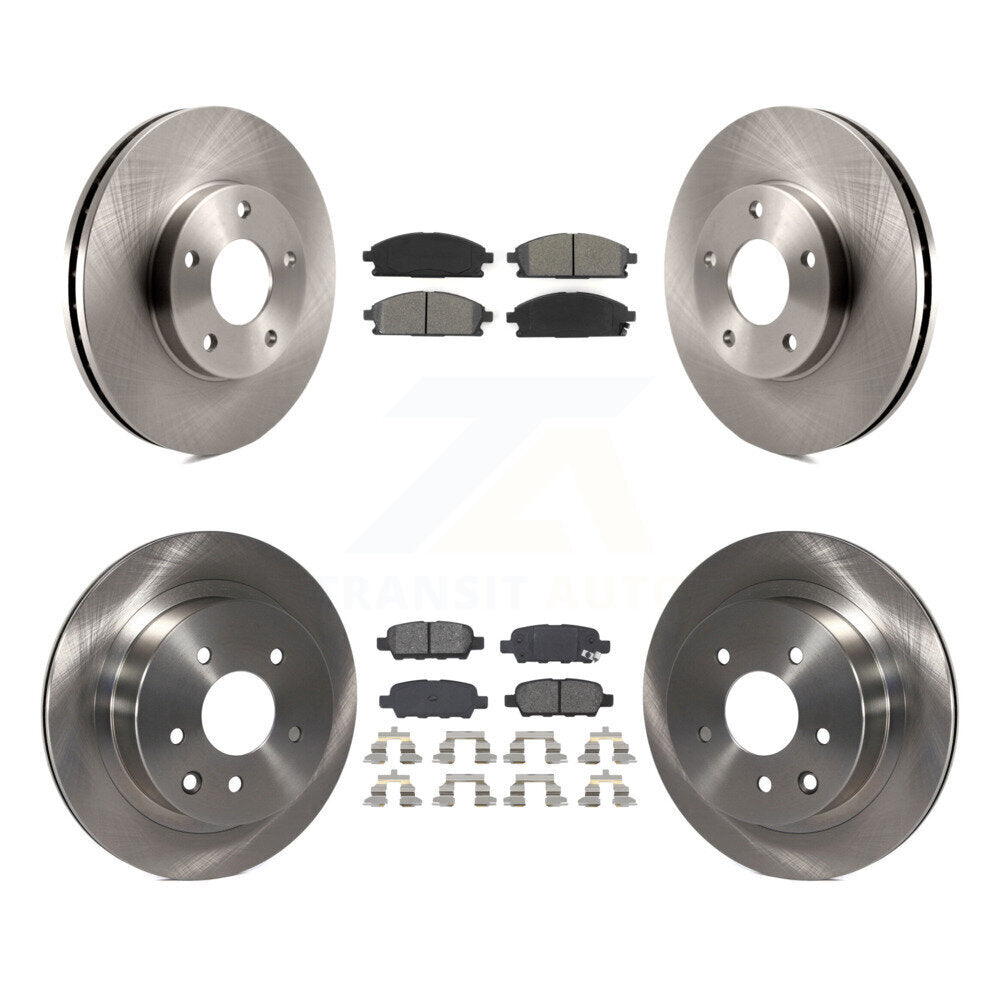 Transit Auto K8S-101284 Disc Brake Kit for 2005-2006 Nissan X-Trail - Front and Rear product image