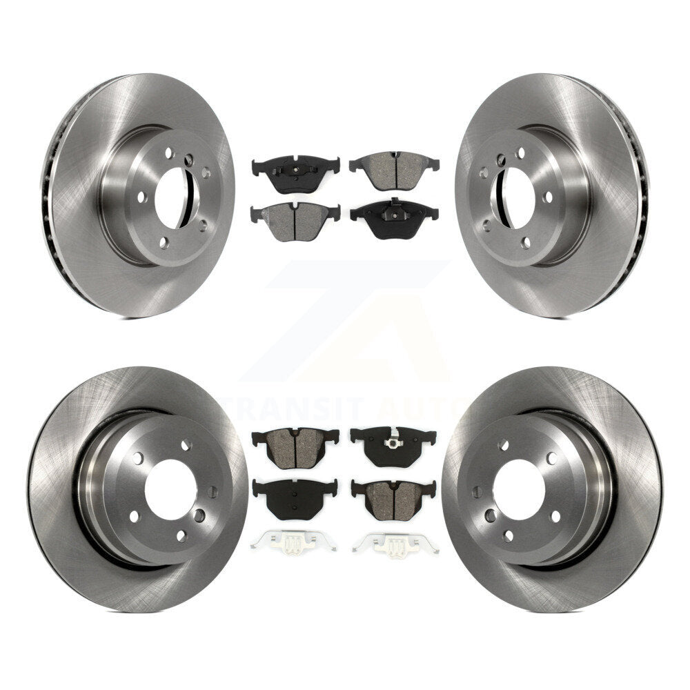 Transit Auto K8S-101286 Disc Brake Kit for 2006-2010 BMW 528i, BMW 528i xDrive, BMW 535i xDrive & more - Front and Rear product image
