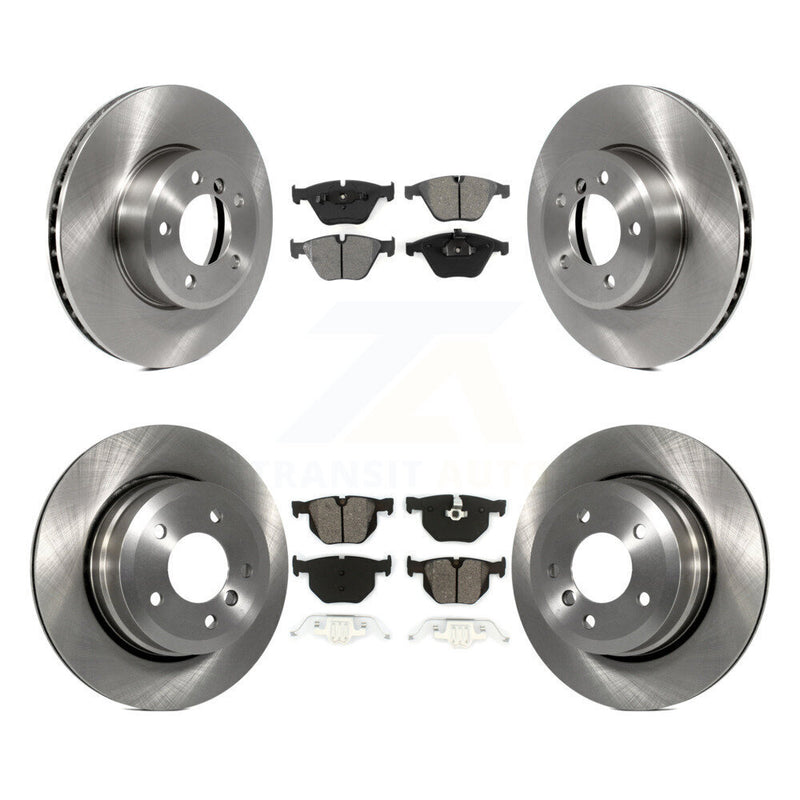 Transit Auto K8S-101286 Disc Brake Kit for 2006-2010 BMW 528i, BMW 528i xDrive, BMW 535i xDrive & more - Front and Rear product image