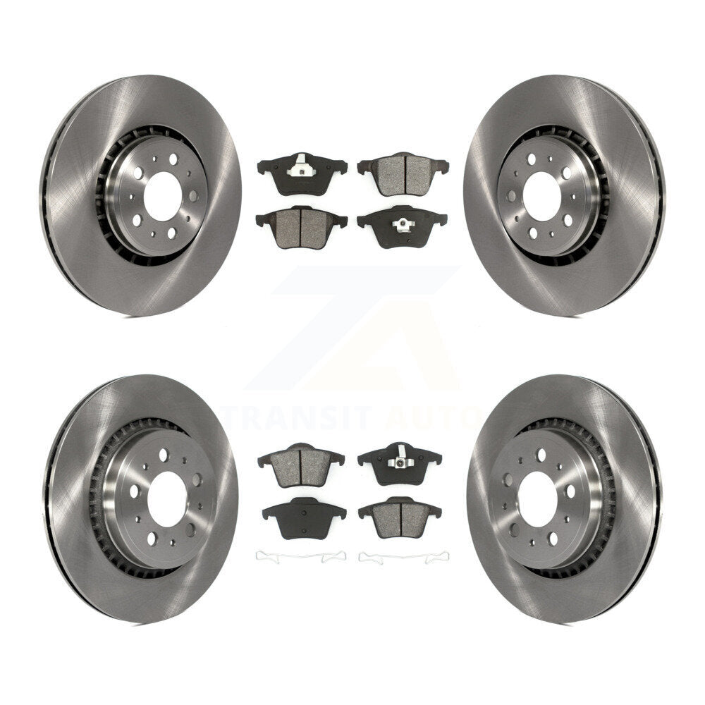 Transit Auto K8S-101288 Disc Brake Kit for 2003-2014 Volvo XC90 - Front and Rear product image