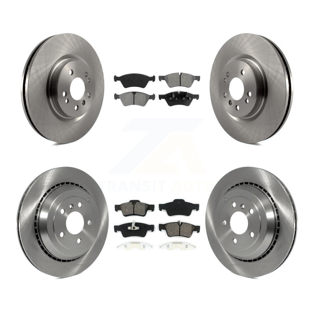 Transit Auto K8S-101292 Disc Brake Kit for 2006-2009 Mercedes-Benz R320, Mercedes-Benz R350, Mercedes-Benz ML500 & more - Front and Rear product image