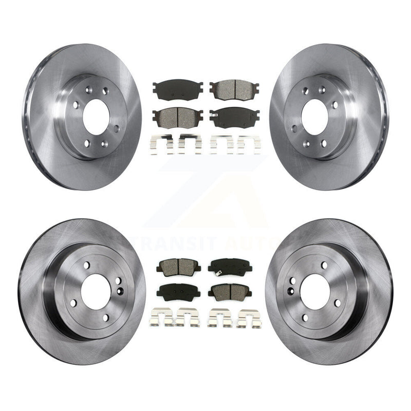 Transit Auto K8S-101295 Disc Brake Kit for 2011 Hyundai Accent - Front and Rear product image