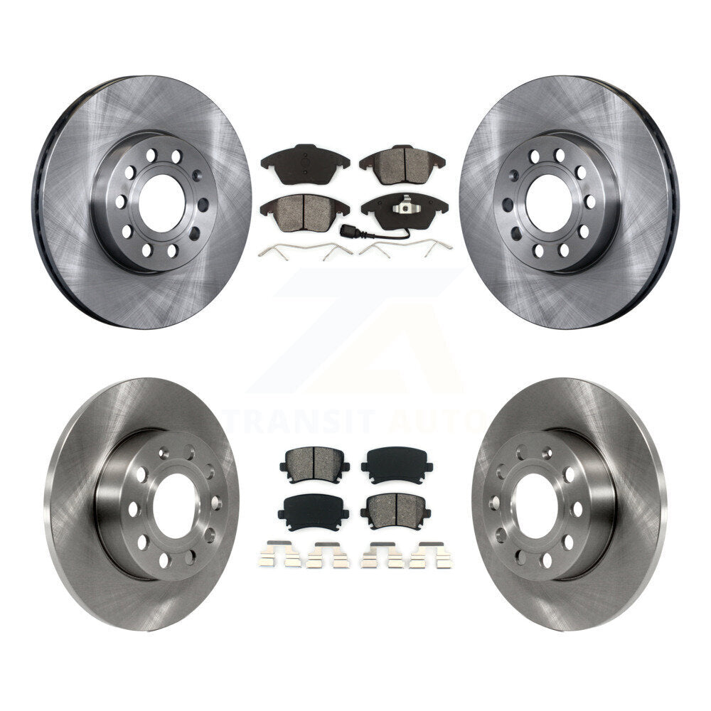 Transit Auto K8S-101298 Disc Brake Kit for 2006-2009 Volkswagen Rabbit - Front and Rear product image