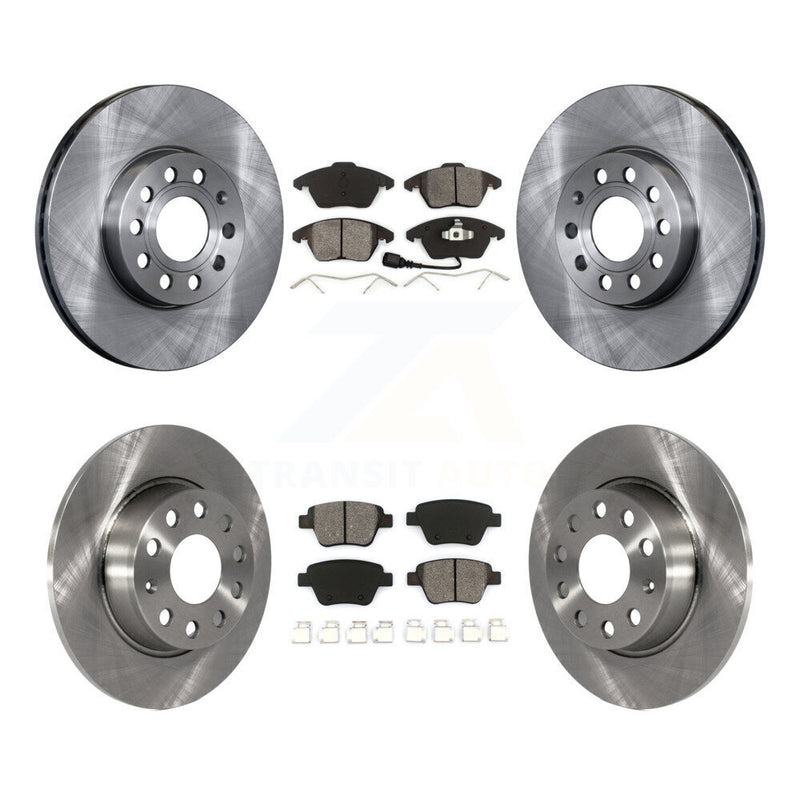 Transit Auto K8S-101299 Disc Brake Kit for 2013-2016 Volkswagen Beetle - Front and Rear product image