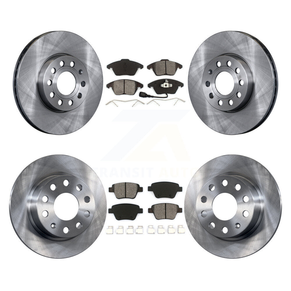 Transit Auto K8S-101300 Disc Brake Kit for 2017-2018 Volkswagen Jetta - Front and Rear product image