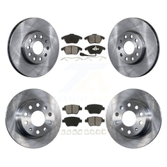 Transit Auto K8S-101300 Disc Brake Kit for 2017-2018 Volkswagen Jetta - Front and Rear product image