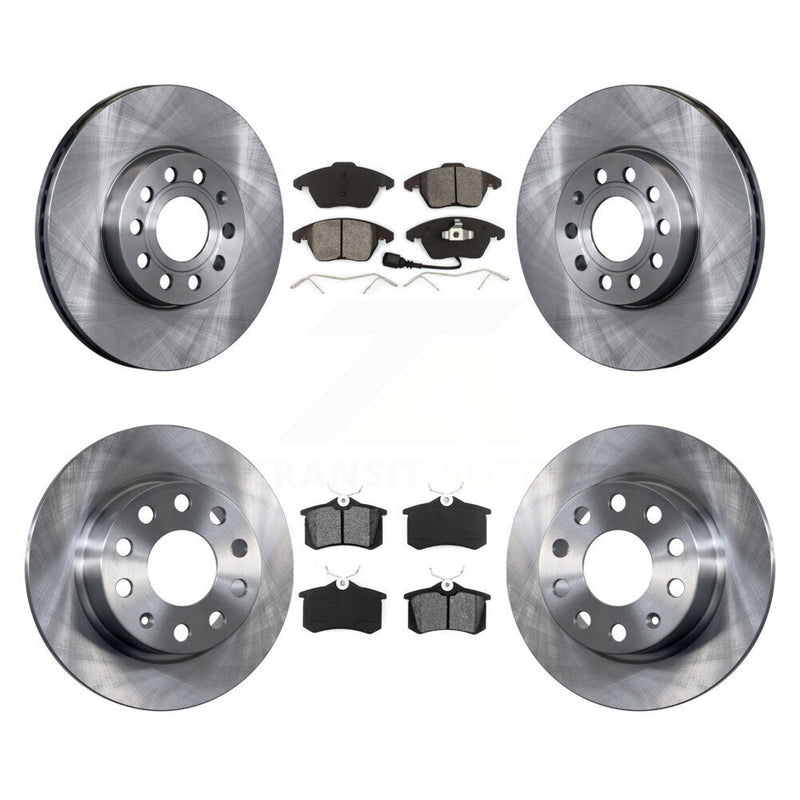 Transit Auto K8S-101301 Disc Brake Kit for 2013-2018 Volkswagen Jetta, Volkswagen Beetle - Front and Rear product image