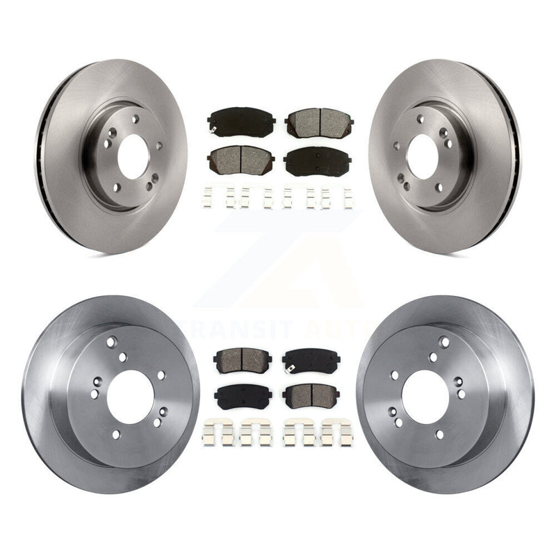 Transit Auto K8S-101302 Disc Brake Kit for 2010-2016 Hyundai Tucson, Kia Sportage - Front and Rear product image