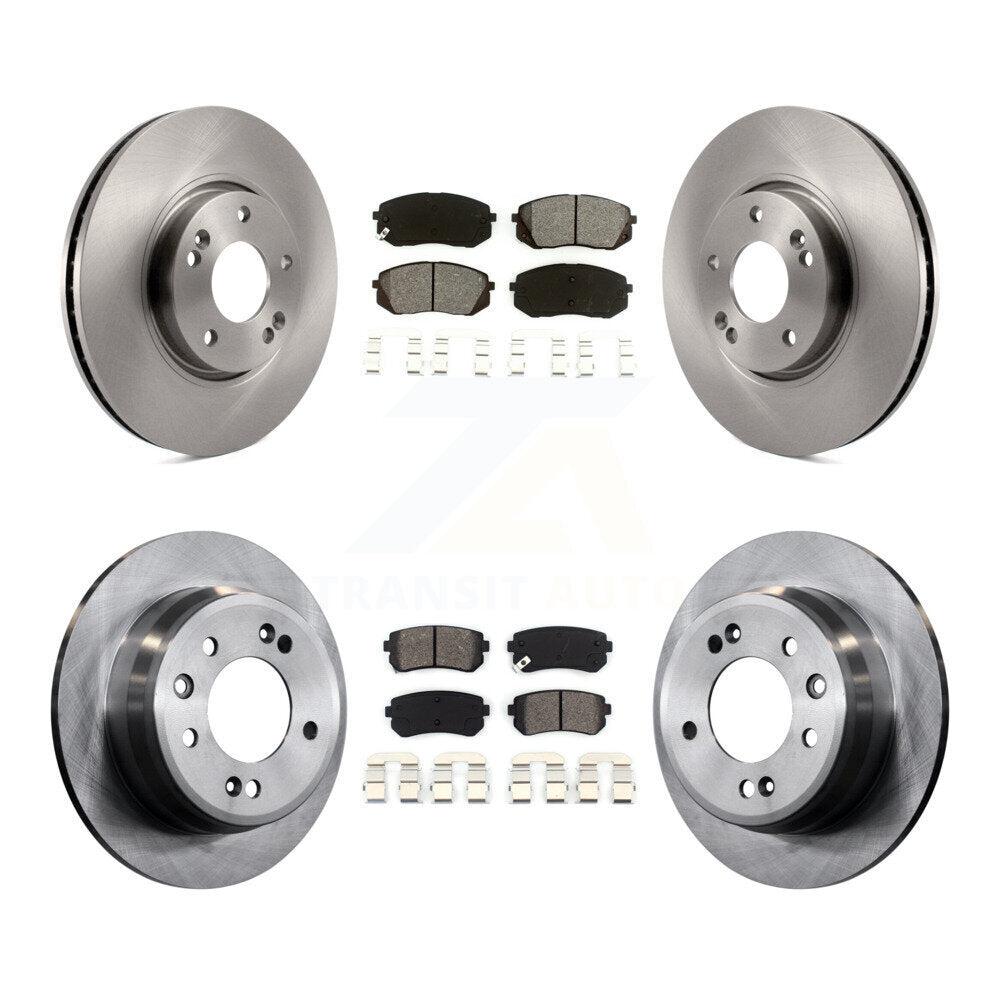 Transit Auto K8S-101303 Disc Brake Kit for 2012-2016 Hyundai Tucson, Kia Sportage - Front and Rear product image