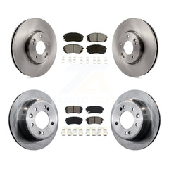 Transit Auto K8S-101303 Disc Brake Kit for 2012-2016 Hyundai Tucson, Kia Sportage - Front and Rear product image