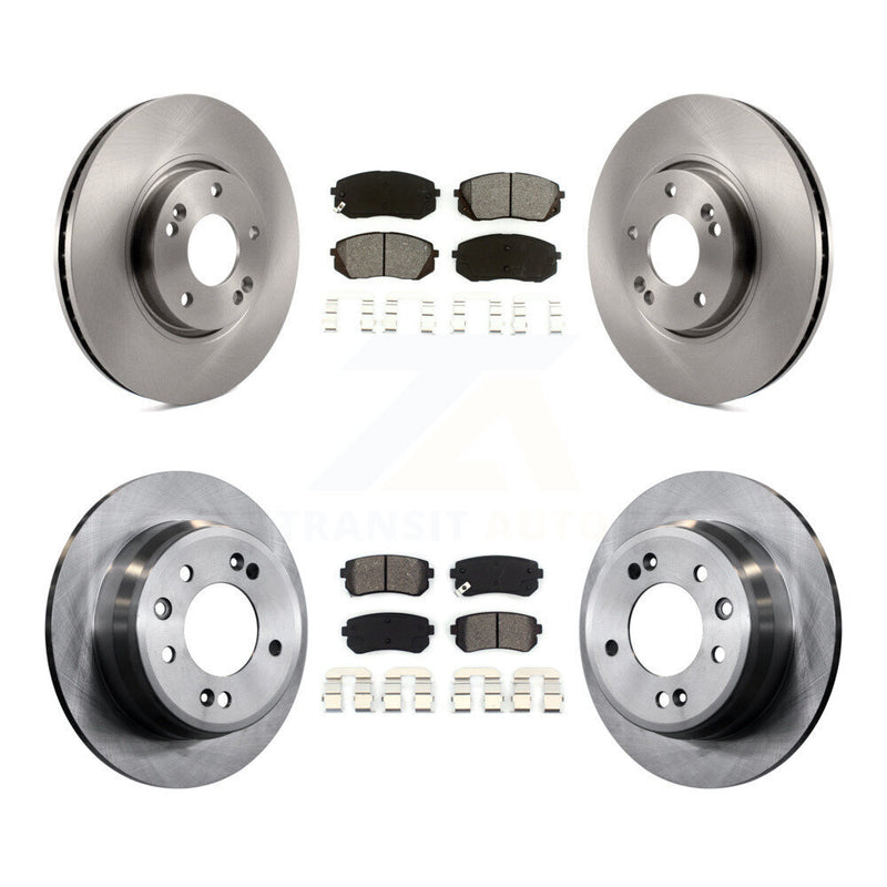 Transit Auto K8S-101303 Disc Brake Kit for 2012-2016 Hyundai Tucson, Kia Sportage - Front and Rear product image