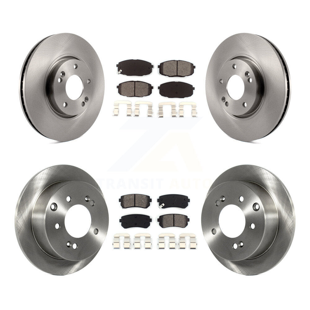 Transit Auto K8S-101304 Disc Brake Kit for 2010-2013 Kia Forte5, Kia Forte, Kia Forte Koup - Front and Rear product image