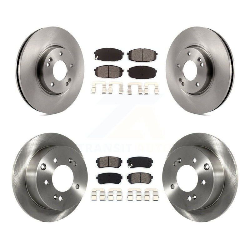 Transit Auto K8S-101304 Disc Brake Kit for 2010-2013 Kia Forte5, Kia Forte, Kia Forte Koup - Front and Rear product image