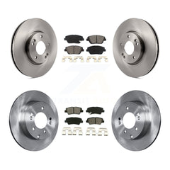 Transit Auto K8S-101306 Disc Brake Kit for 2011-2016 Kia Optima, Hyundai Sonata - Front and Rear product image