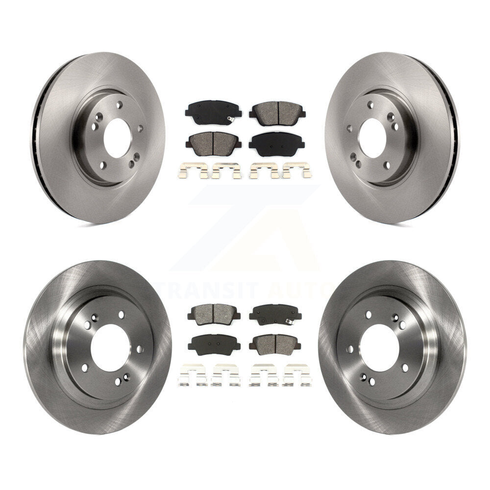 Transit Auto K8S-101307 Disc Brake Kit for 2013-2016 Kia Optima - Front and Rear product image