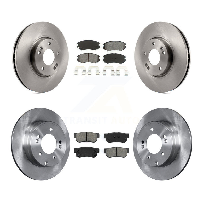 Transit Auto K8S-101311 Disc Brake Kit for 2006-2008 Hyundai Sonata - Front and Rear product image