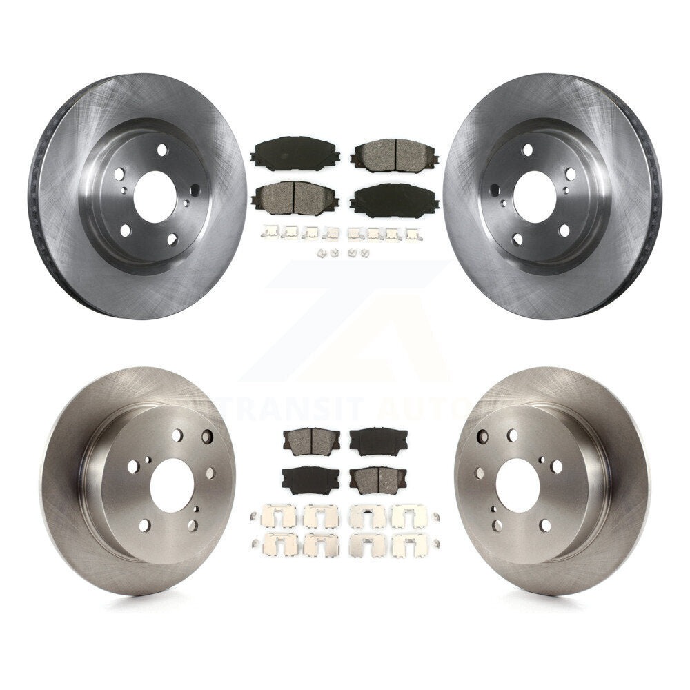 Transit Auto K8S-101315 Disc Brake Kit for 2009-2013 Pontiac Vibe, Toyota Matrix - Front and Rear product image