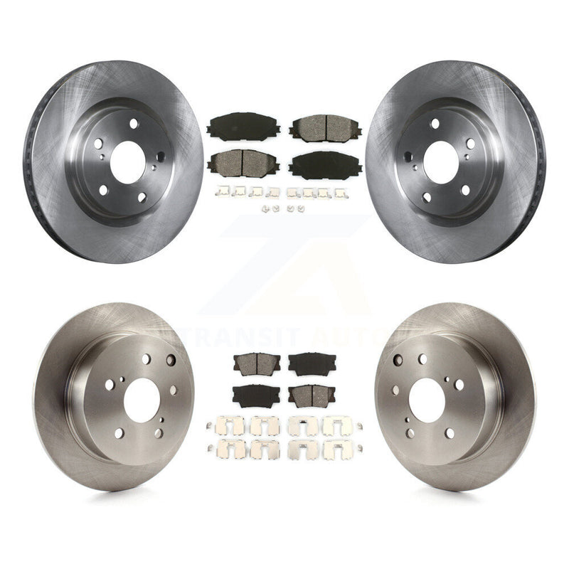 Transit Auto K8S-101315 Disc Brake Kit for 2009-2013 Pontiac Vibe, Toyota Matrix - Front and Rear product image