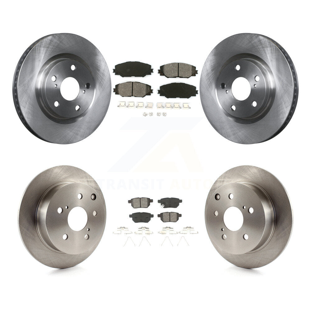 Transit Auto K8S-101316 Disc Brake Kit for 2010 Toyota Matrix - Front and Rear product image