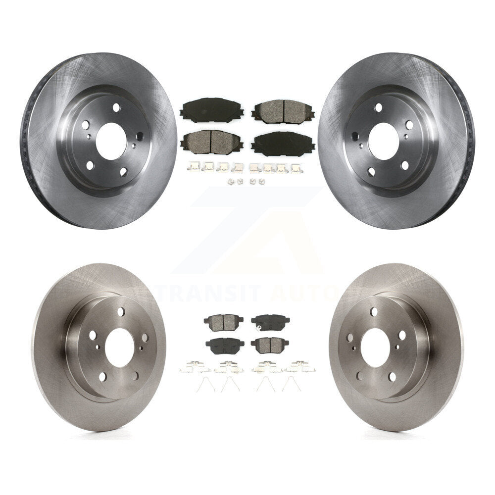 Transit Auto K8S-101320 Disc Brake Kit for 2011-2016 Scion tC - Front and Rear product image