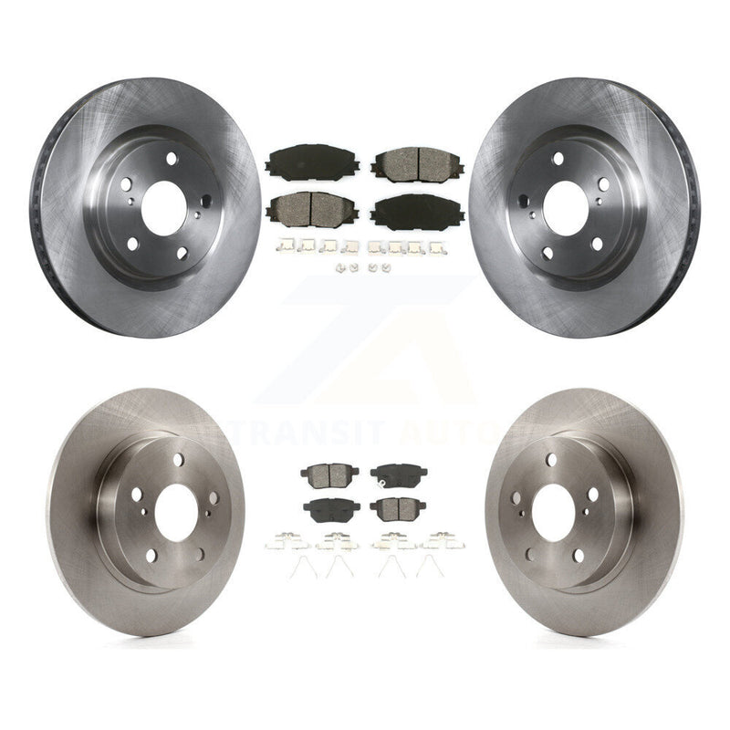 Transit Auto K8S-101320 Disc Brake Kit for 2011-2016 Scion tC - Front and Rear product image