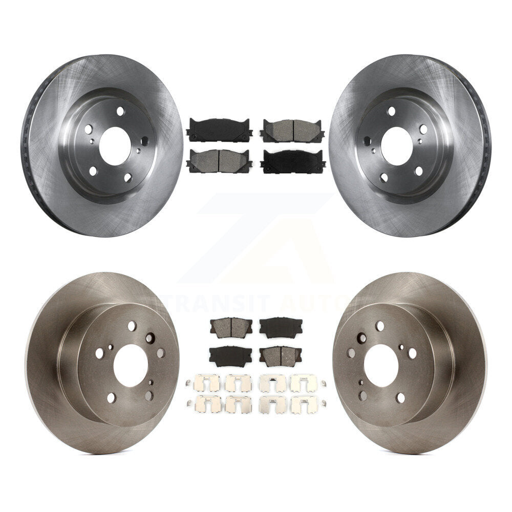 Transit Auto K8S-101321 Disc Brake Kit for 2007-2012 Toyota Avalon, Lexus ES350, Toyota Camry - Front and Rear product image