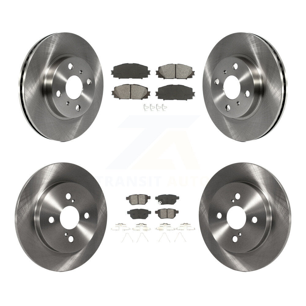 Transit Auto K8S-101323 Disc Brake Kit for 2012-2013 Toyota Yaris - Front and Rear product image