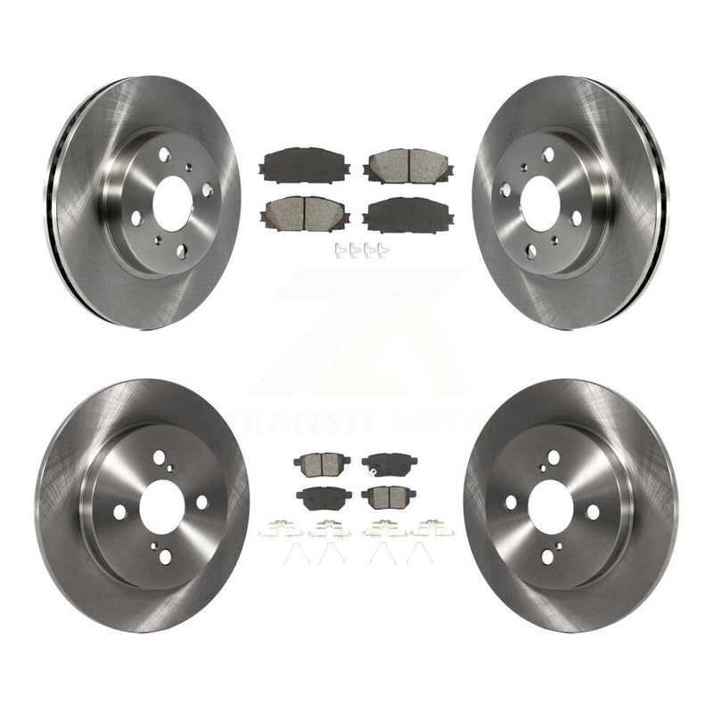 Transit Auto K8S-101323 Disc Brake Kit for 2012-2013 Toyota Yaris - Front and Rear product image
