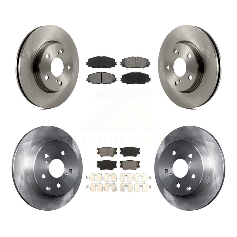 Transit Auto K8S-101324 Disc Brake Kit for 2006-2018 Toyota RAV4, Lexus HS250h - Front and Rear product image