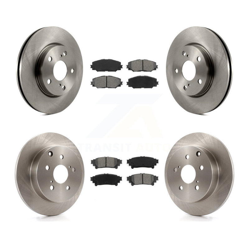 Transit Auto K8S-101326 Disc Brake Kit for 2012-2018 Toyota Prius V - Front and Rear product image