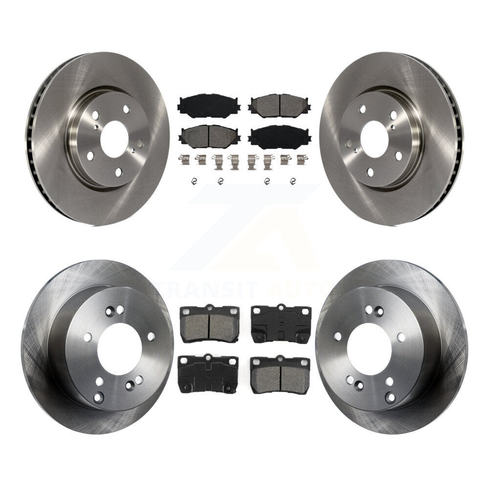 Transit Auto K8S-101334 Disc Brake Kit for 2006-2011 Lexus IS250 - Front and Rear product image