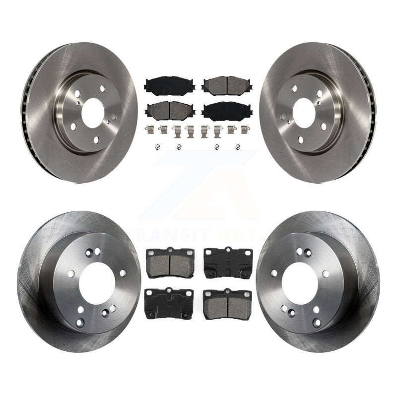 Transit Auto K8S-101334 Disc Brake Kit for 2006-2011 Lexus IS250 - Front and Rear product image
