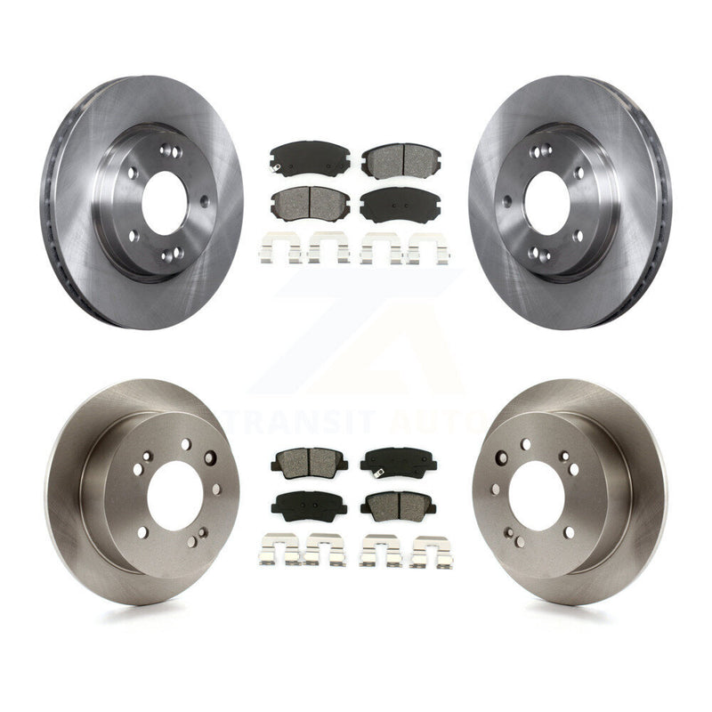 Transit Auto K8S-101336 Disc Brake Kit for 2010 Hyundai Elantra - Front and Rear product image
