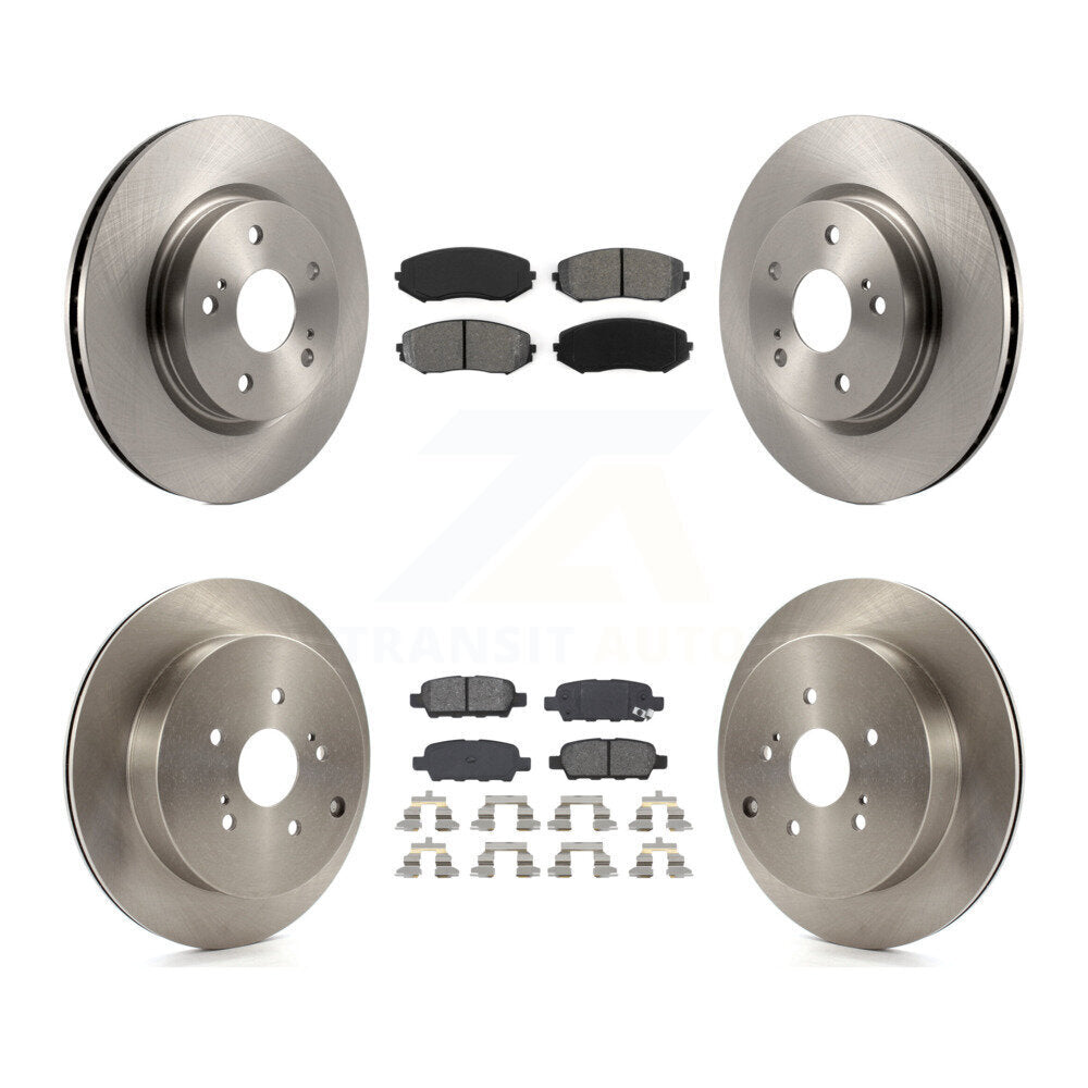 Transit Auto K8S-101338 Disc Brake Kit for 2009-2013 Suzuki Grand Vitara - Front and Rear product image