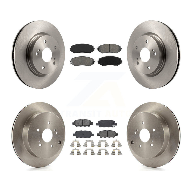 Transit Auto K8S-101338 Disc Brake Kit for 2009-2013 Suzuki Grand Vitara - Front and Rear product image