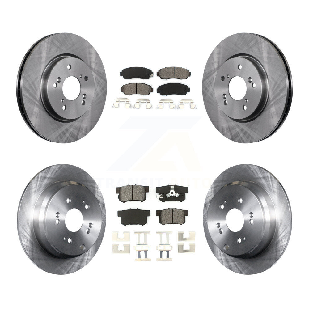 Transit Auto K8S-101341 Disc Brake Kit for 2007-2012 Acura RDX, Honda CR-V - Front and Rear product image