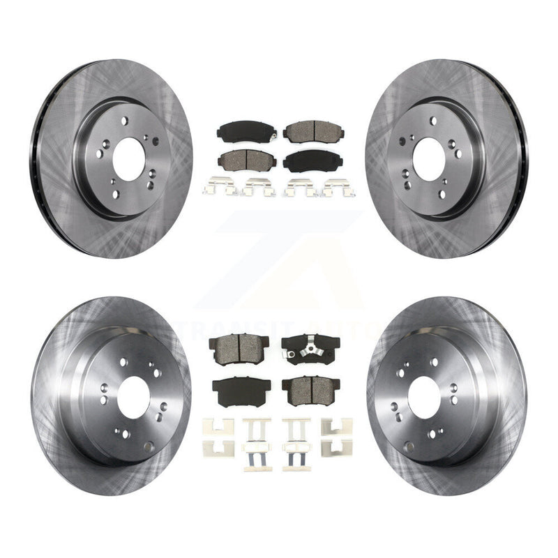 Transit Auto K8S-101341 Disc Brake Kit for 2007-2012 Acura RDX, Honda CR-V - Front and Rear product image