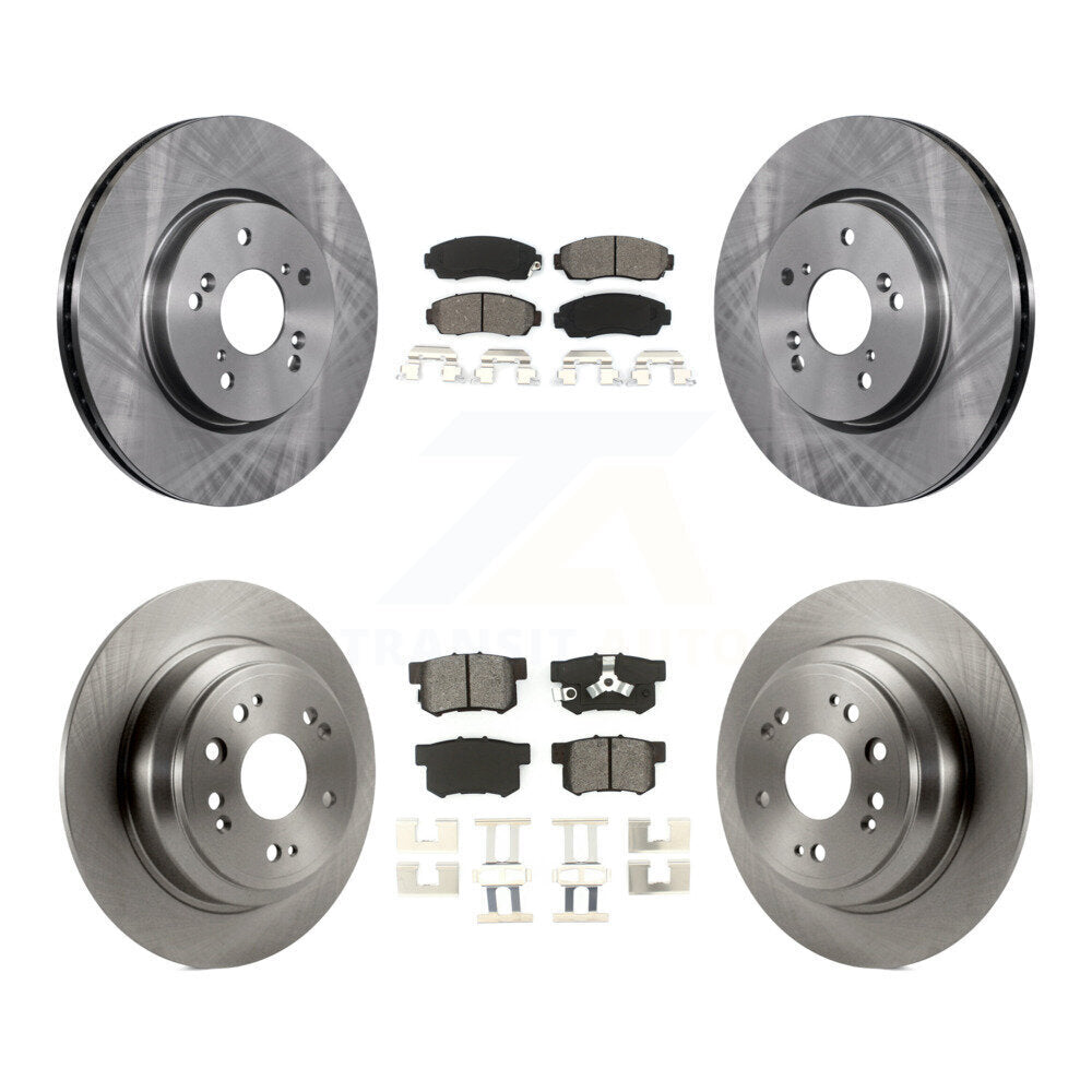 Transit Auto K8S-101343 Disc Brake Kit for 2010-2012 Honda Crosstour, Honda Accord Crosstour - Front and Rear product image