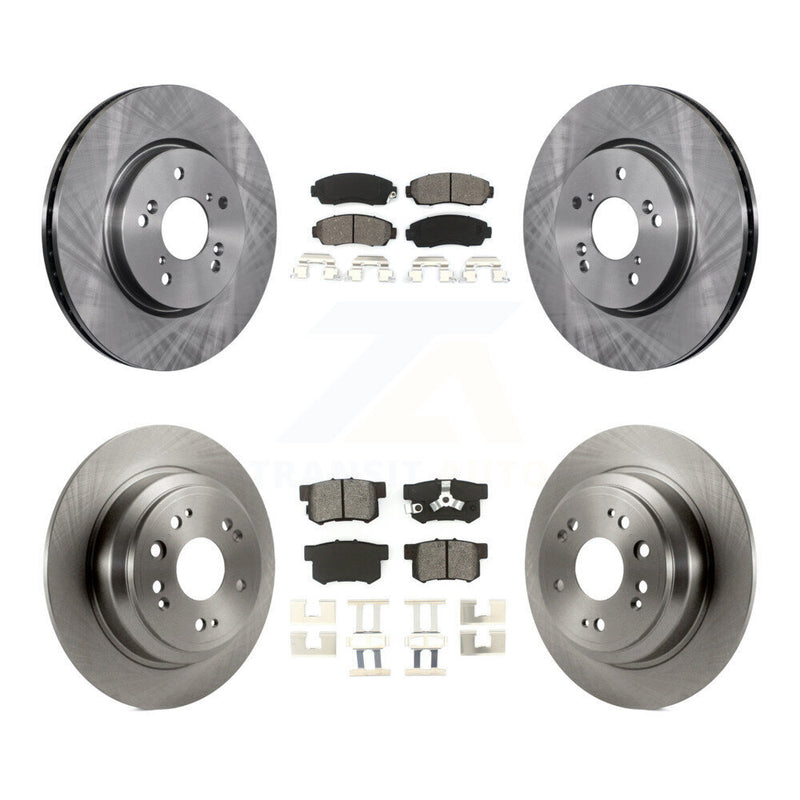 Transit Auto K8S-101343 Disc Brake Kit for 2010-2012 Honda Crosstour, Honda Accord Crosstour - Front and Rear product image