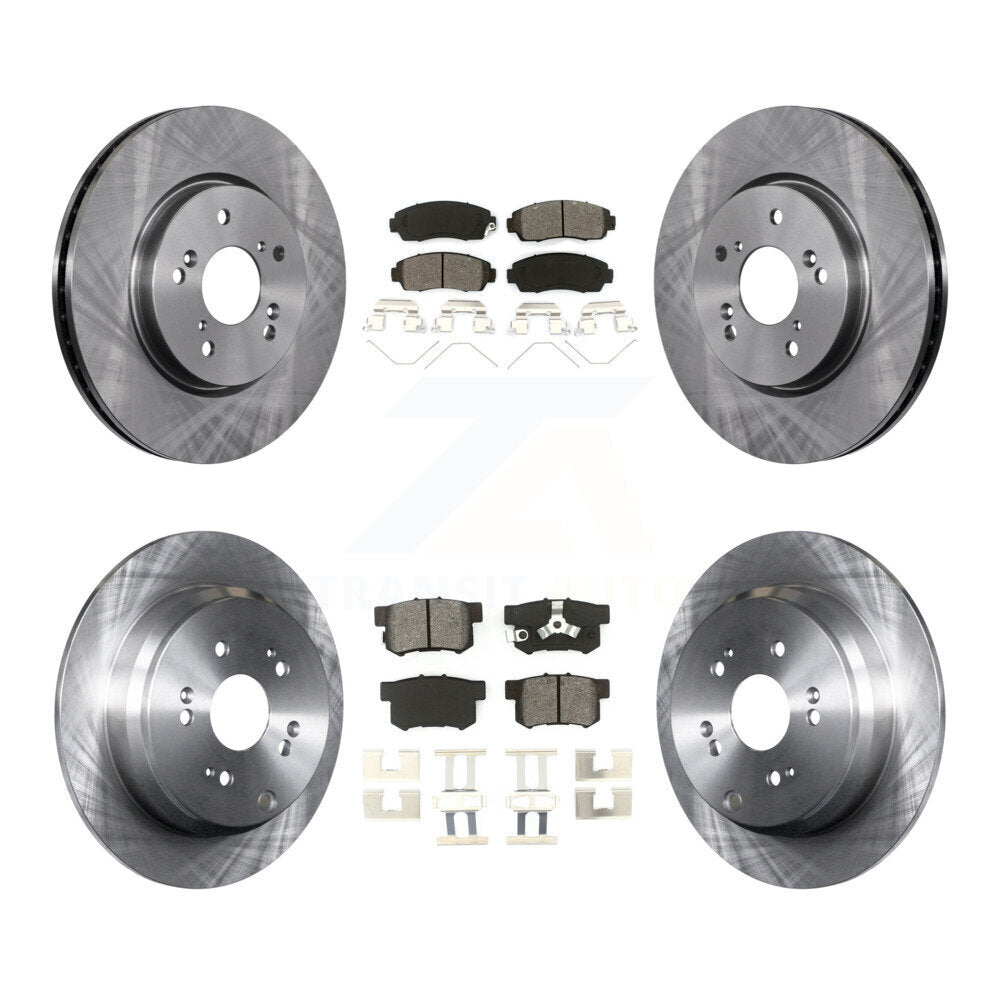 Transit Auto K8S-101344 Disc Brake Kit for 2012-2016 Honda CR-V - Front and Rear product image
