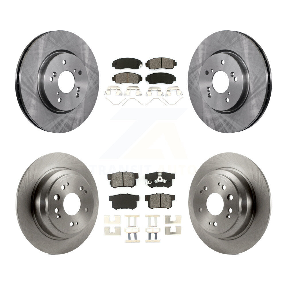 Transit Auto K8S-101345 Disc Brake Kit for 2011-2015 Honda Crosstour, Honda Accord Crosstour - Front and Rear product image