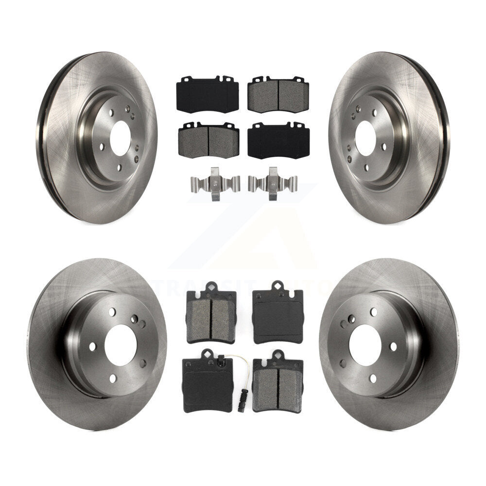 Transit Auto K8S-101348 Disc Brake Kit for 2003-2006 Mercedes-Benz SLK350, Mercedes-Benz C230, Mercedes-Benz C320 - Front and Rear product image