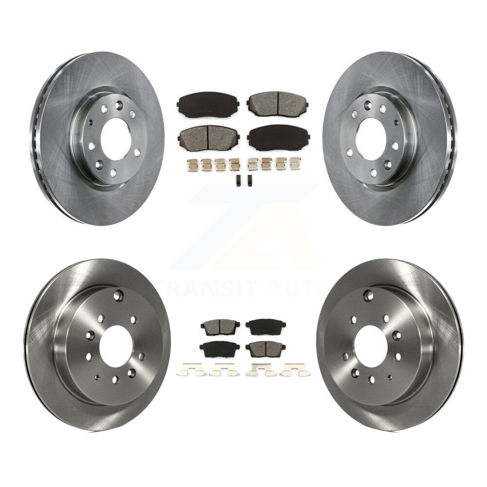 Transit Auto K8S-101351 Disc Brake Kit for 2007-2012 Ford Edge, Lincoln MKX, Mazda CX-7 - Front and Rear product image