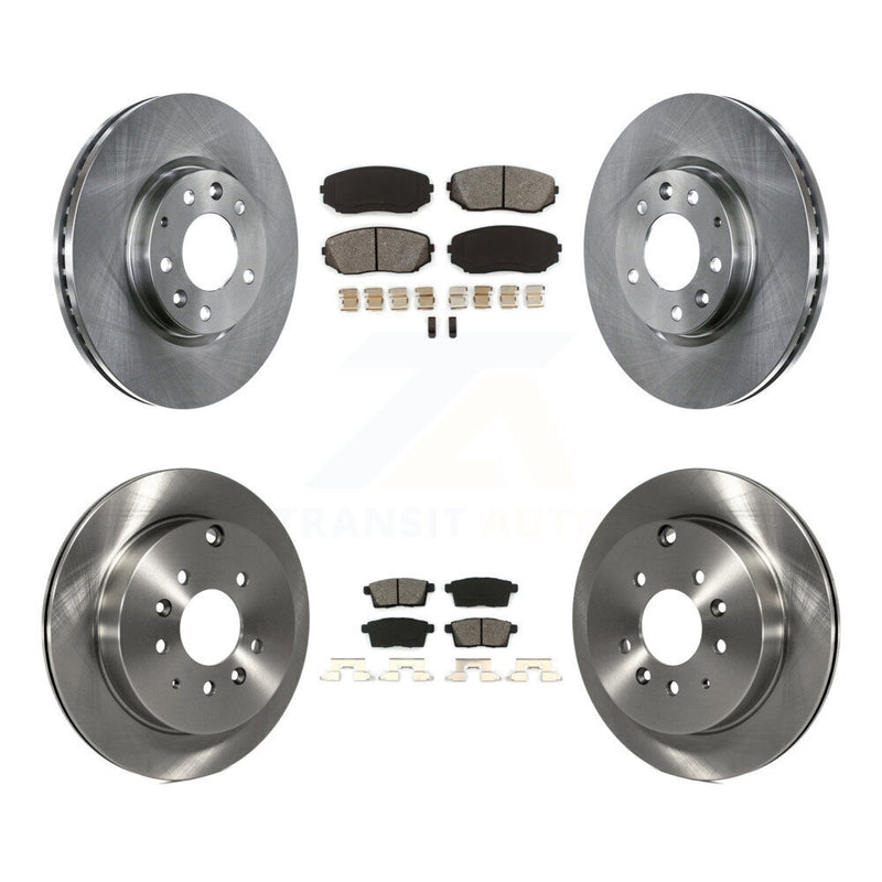 Transit Auto K8S-101351 Disc Brake Kit for 2007-2012 Ford Edge, Lincoln MKX, Mazda CX-7 - Front and Rear product image