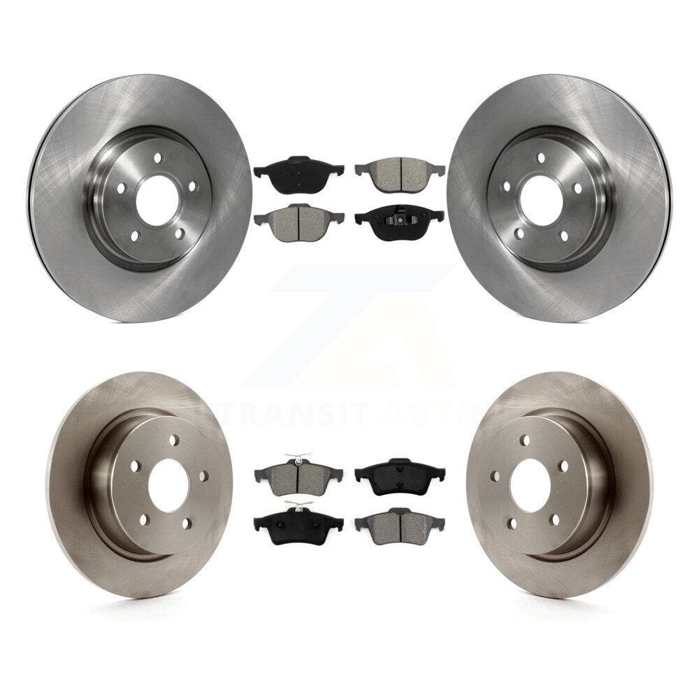Transit Auto K8S-101354 Disc Brake Kit for 2014 Ford Transit Connect - Front and Rear product image