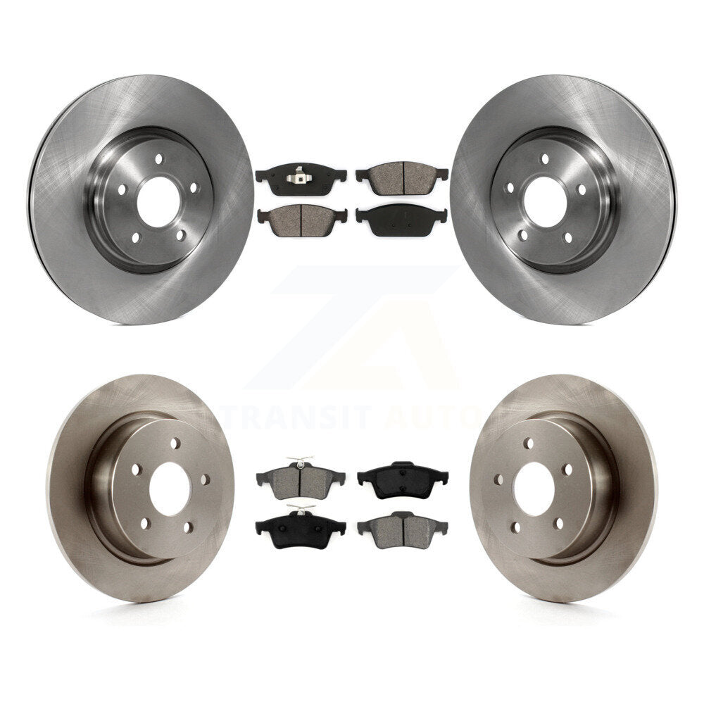 Transit Auto K8S-101355 Disc Brake Kit for 2013-2018 Ford Transit Connect, Ford Escape - Front and Rear product image