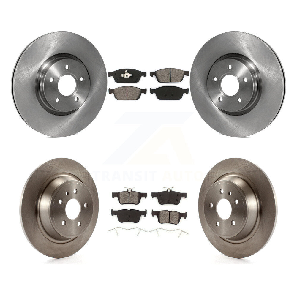 Transit Auto K8S-101356 Disc Brake Kit for 2017-2019 Lincoln MKC, Ford Escape - Front and Rear product image
